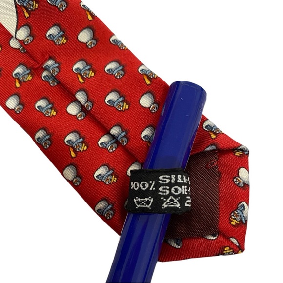 Salvatore Ferragamo snowman silk tie - Picture 6 of 8